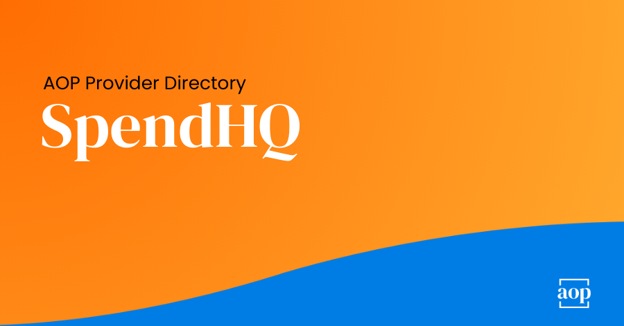Spend Analytics | AOP Procurement Technology Hub