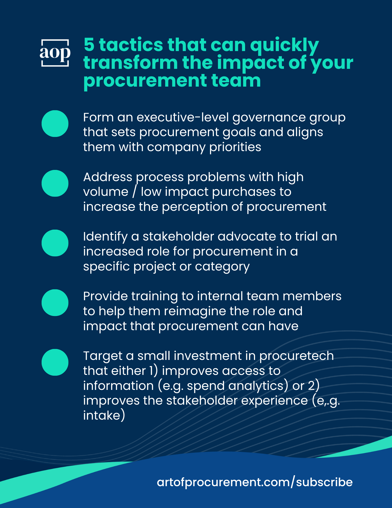 5 tactics that can quickly transform the impact of your procurement team (1)