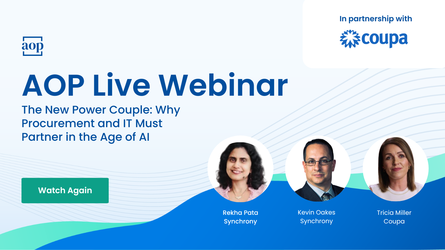 AOP Live Webinar Coupa Oct 2025 - Airmeet - Watch Again 