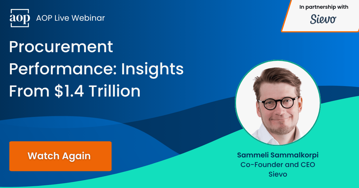 AOP Live Webinar Sievo Mar 26 - feature imageWA