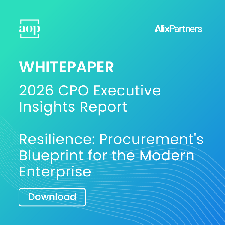 2026 CPO Executive Insights Report   Resilience Procurements Blueprint for the Modern Enterprise