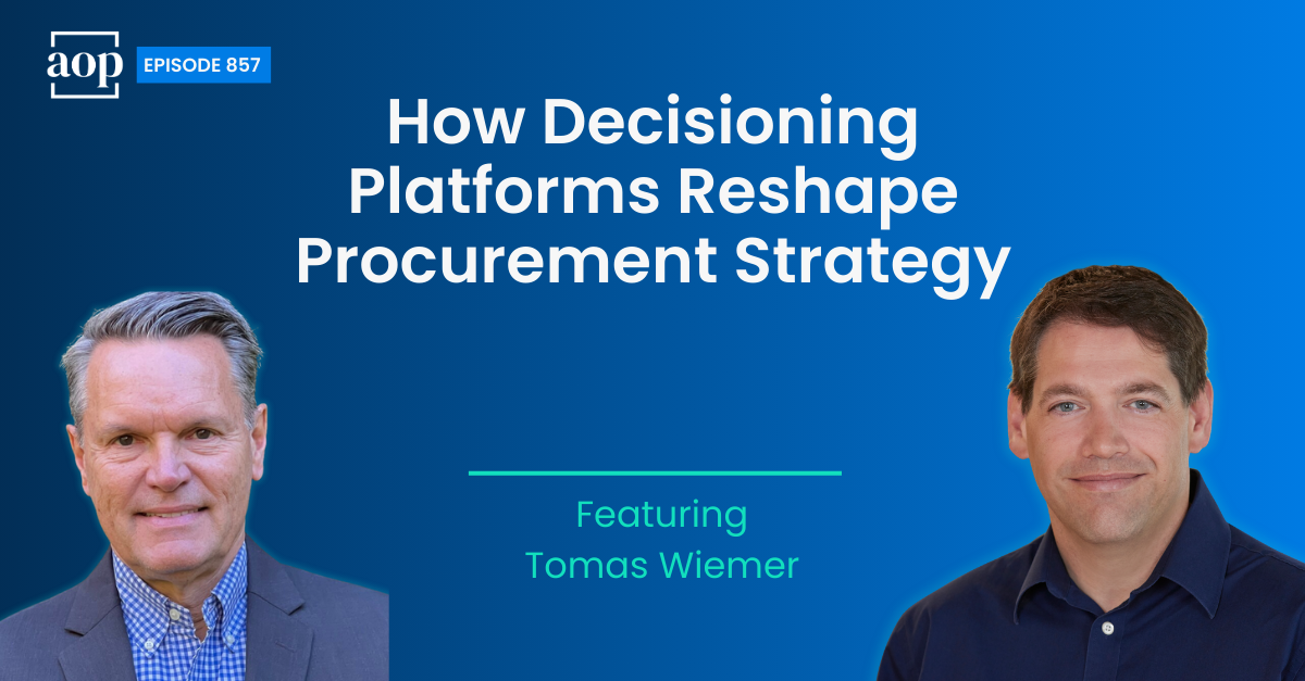 How Decisioning Platforms Reshape Procurement Strategy