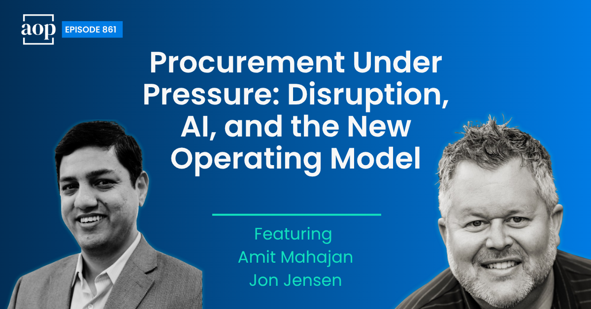 Procurement Under Pressure: Disruption, AI, and the New Operating Model