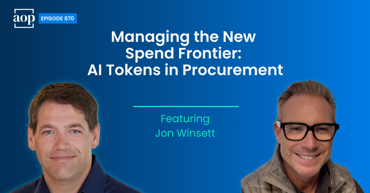 Managing the New Spend Frontier: AI Tokens in Procurement