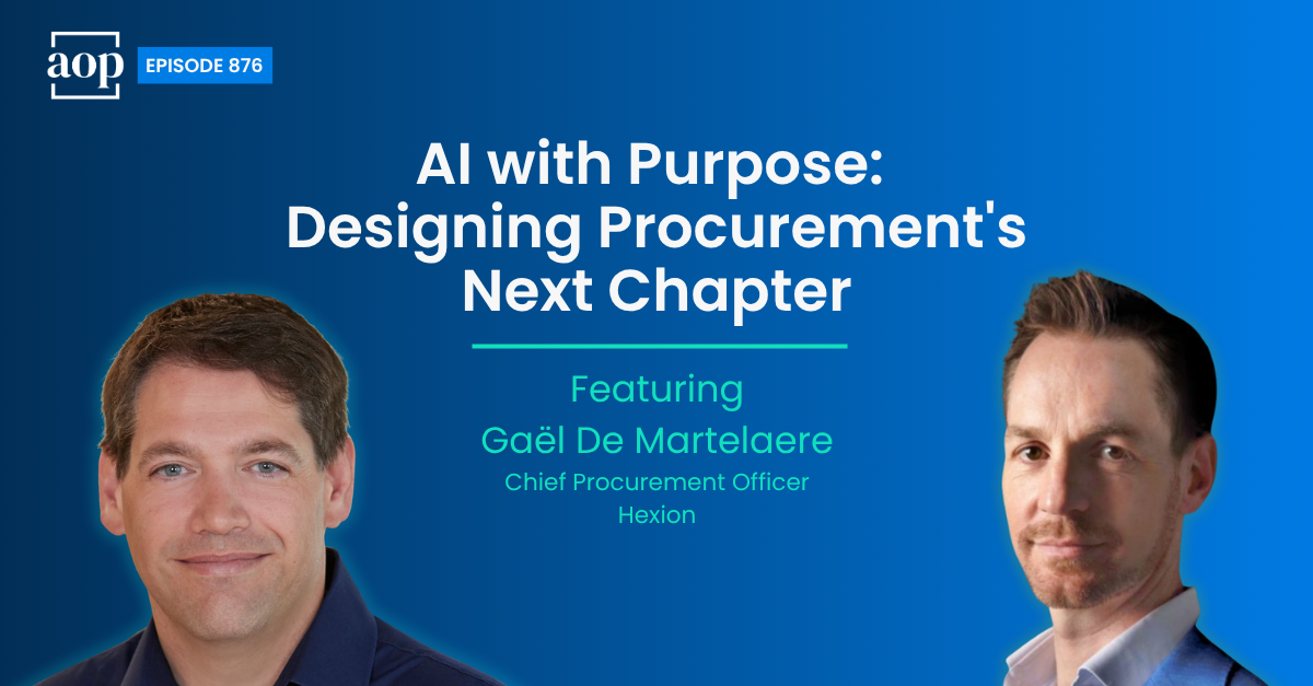 AI with Purpose: Designing Procurement's Next Chapter