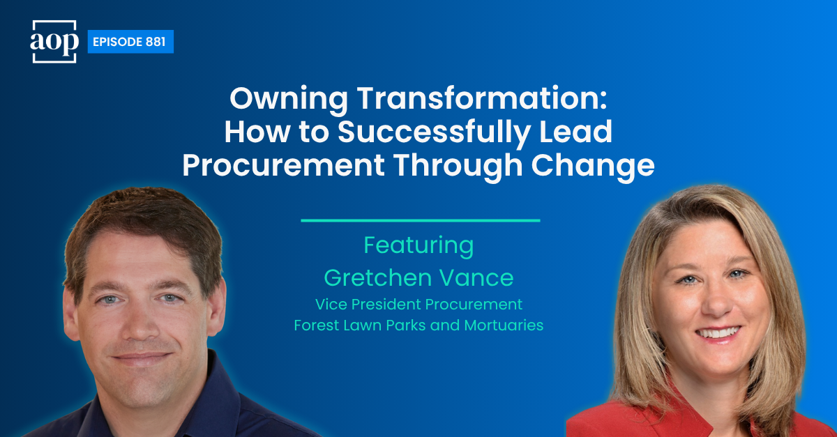 Owning Transformation: How to Successfully Lead Procurement Through Change