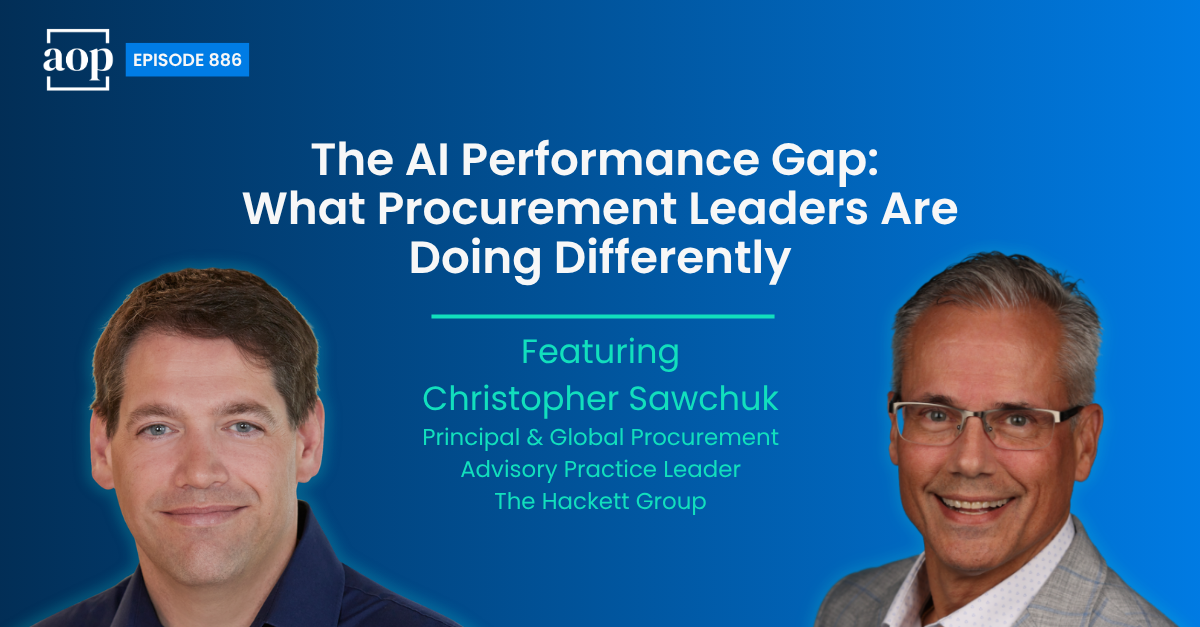 The AI Performance Gap: What Procurement Leaders Are Doing Differently