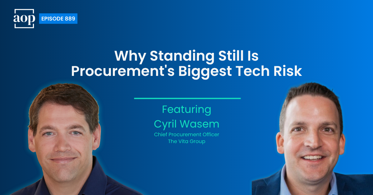 Why Standing Still Is Procurement's Biggest Tech Risk