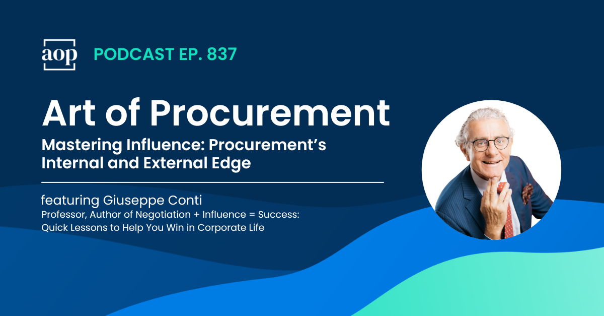 Mastering Influence: Procurement’s Internal and External Edge