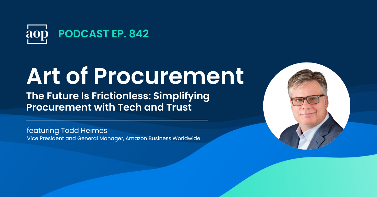 The Future Is Frictionless: Simplifying Procurement with Tech and Trust