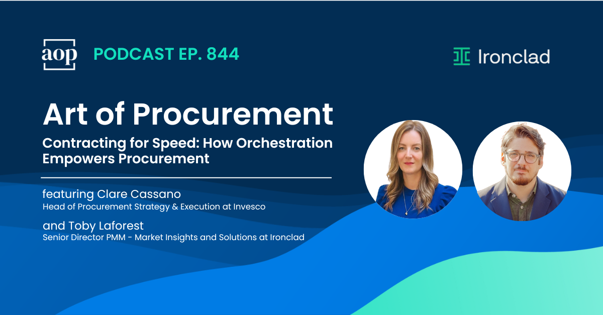 Contracting for Speed: How Orchestration Empowers Procurement