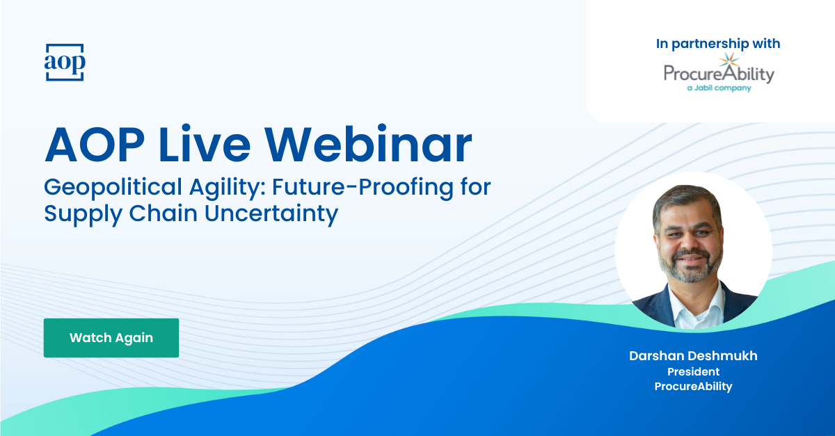 Geopolitical Agility: Future-Proofing for Supply Chain Uncertainty