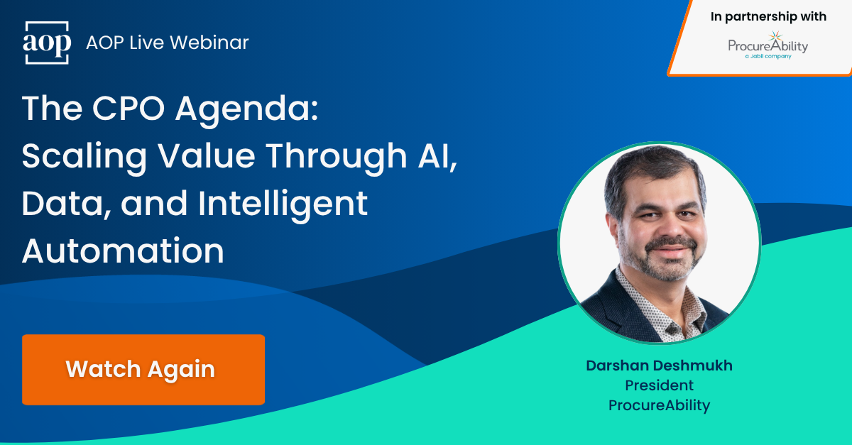 The CPO Agenda: Scaling Value Through AI, Data, and Intelligent Automation