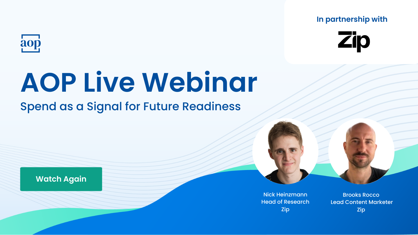 Spend as a Signal for Future Readiness