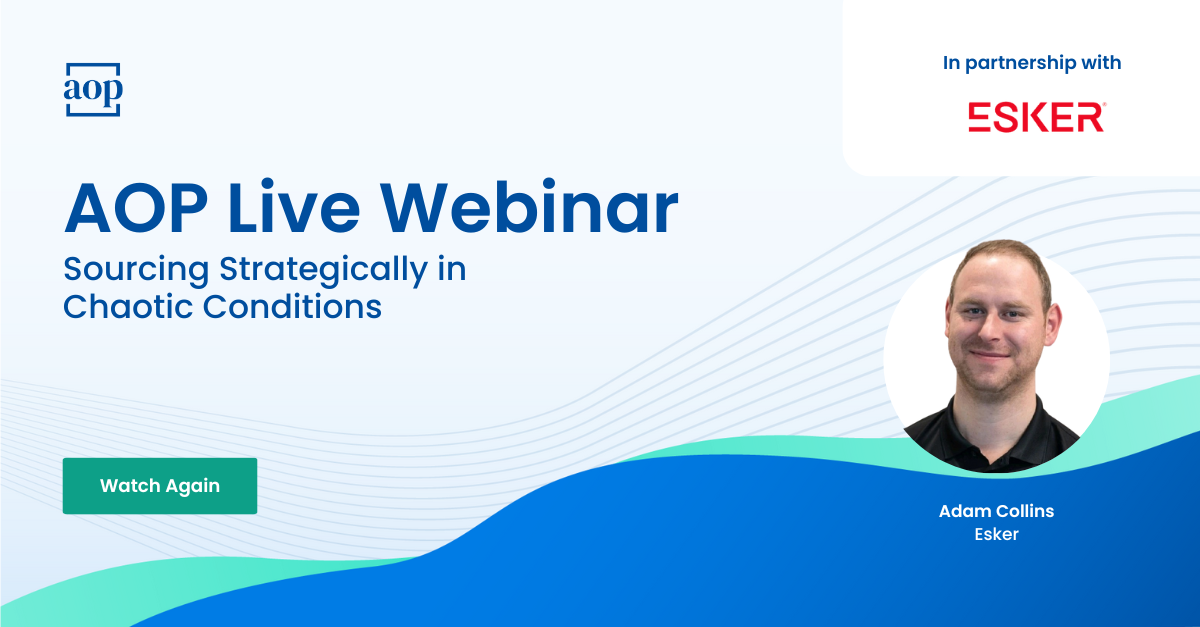 Sourcing Strategically in Chaotic Conditions