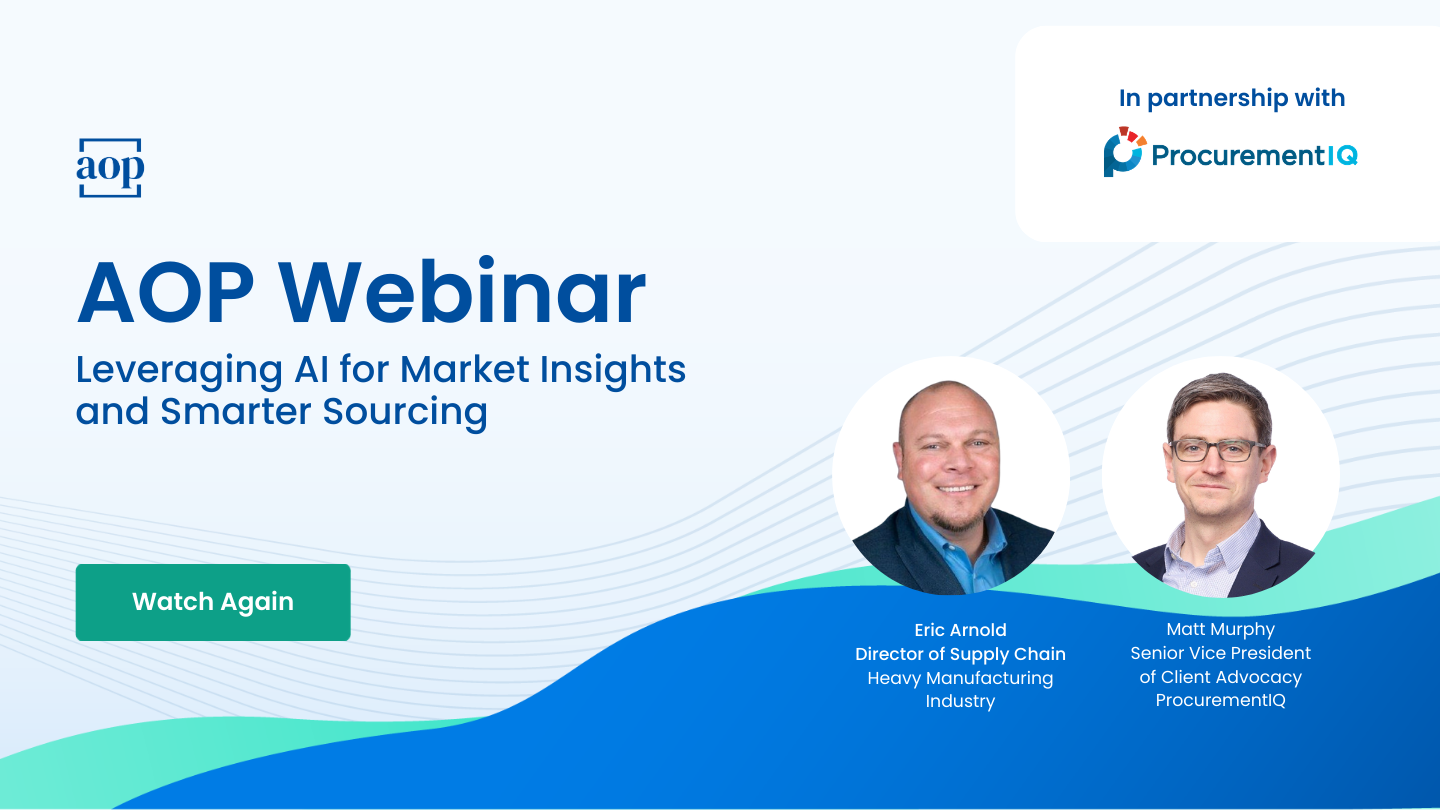 Leveraging AI for Market Insights and Smarter Sourcing