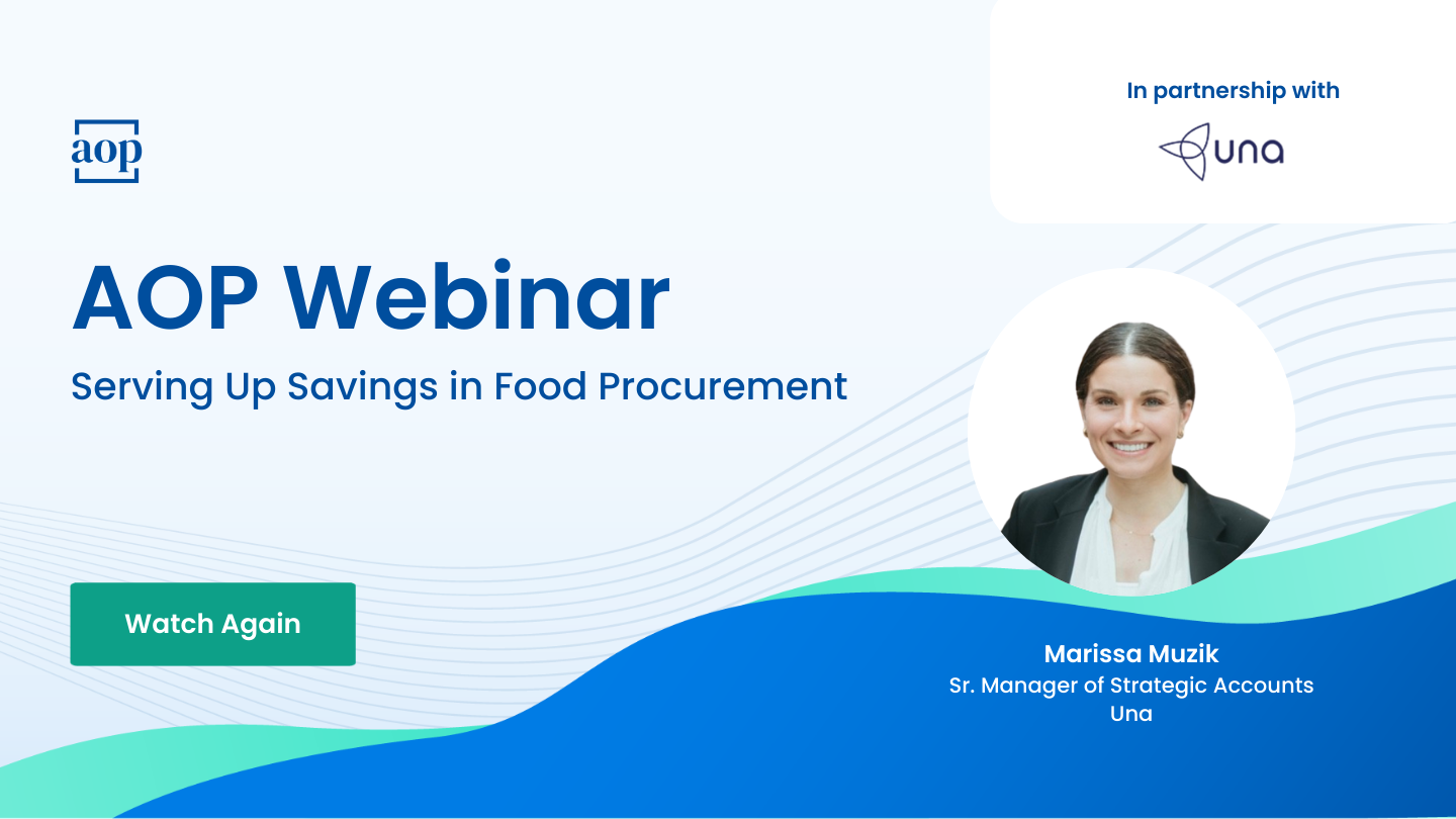 Serving Up Savings in Food Procurement