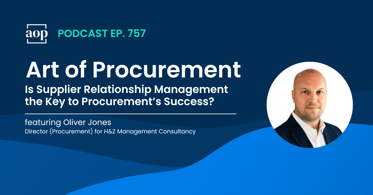 Is Supplier Relationship Management the Key to Procurement’s Success?