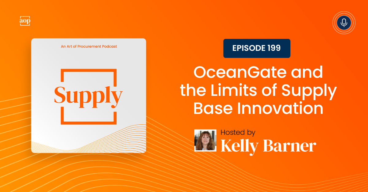 OceanGate and the Limits of Supply Base Innovation