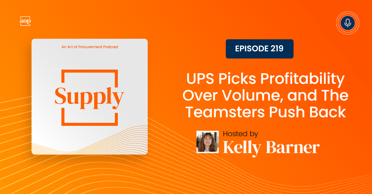 UPS Picks Profitability Over Volume, and The Teamsters Push Back