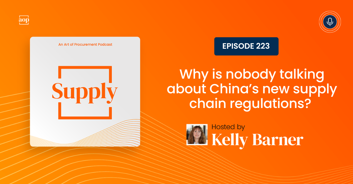 Why is nobody talking about China’s new supply chain regulations?