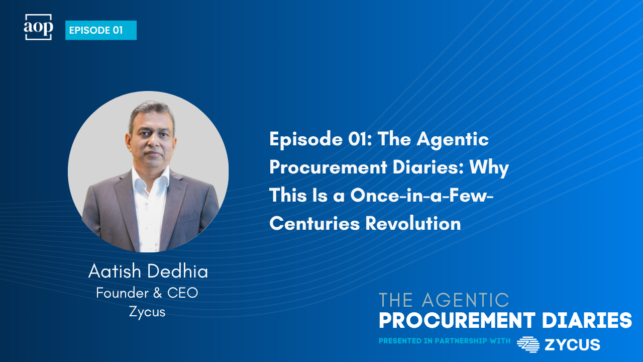 The Agentic Procurement Diaries: Why This Is a Once-in-a-Few-Centuries Revolution