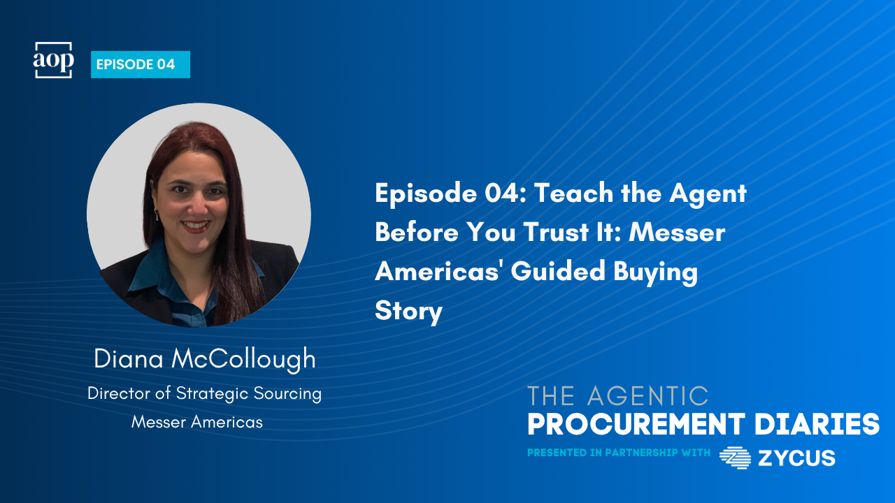 The Agentic Procurement Diaries: Teach the Agent Before You Trust It: Messer Americas' Guided Buying Story