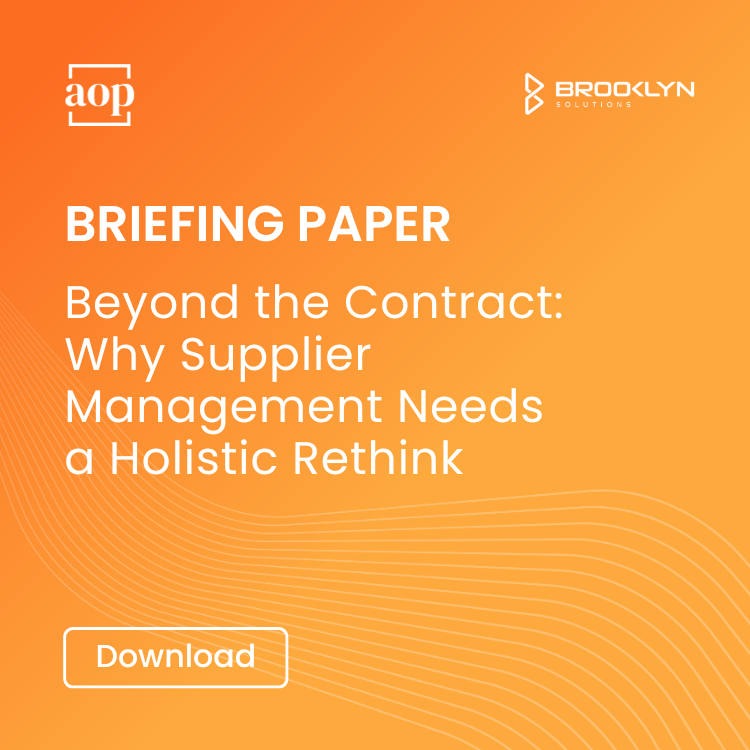 Beyond the Contract Why Supplier Management Needs a Holistic Rethink