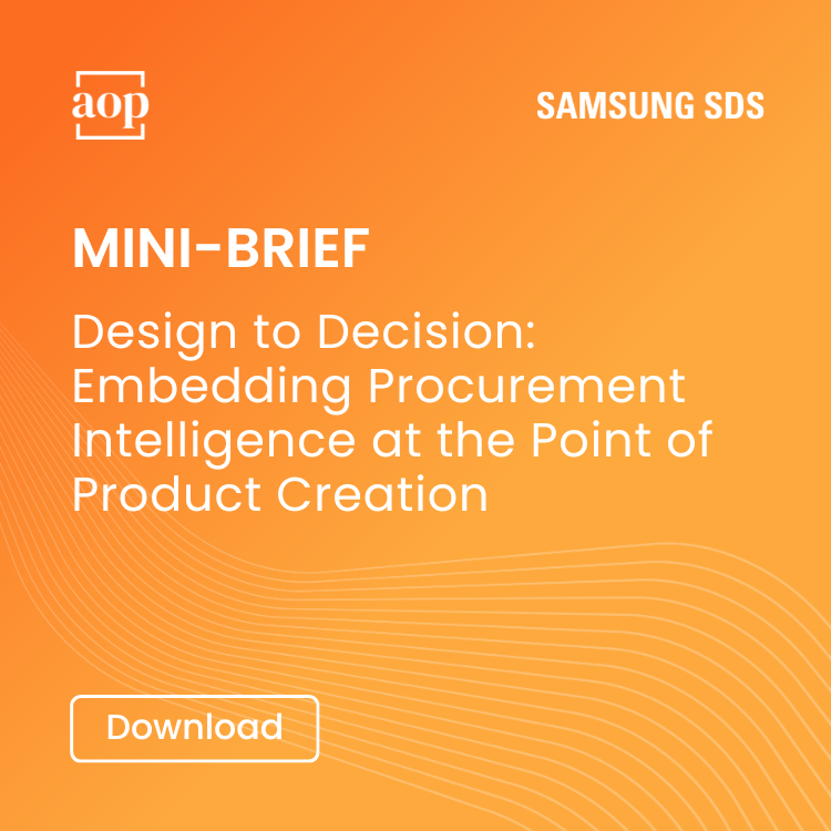 Design to Decision  Embedding Procurement Intelligence at the Point of Product Creation