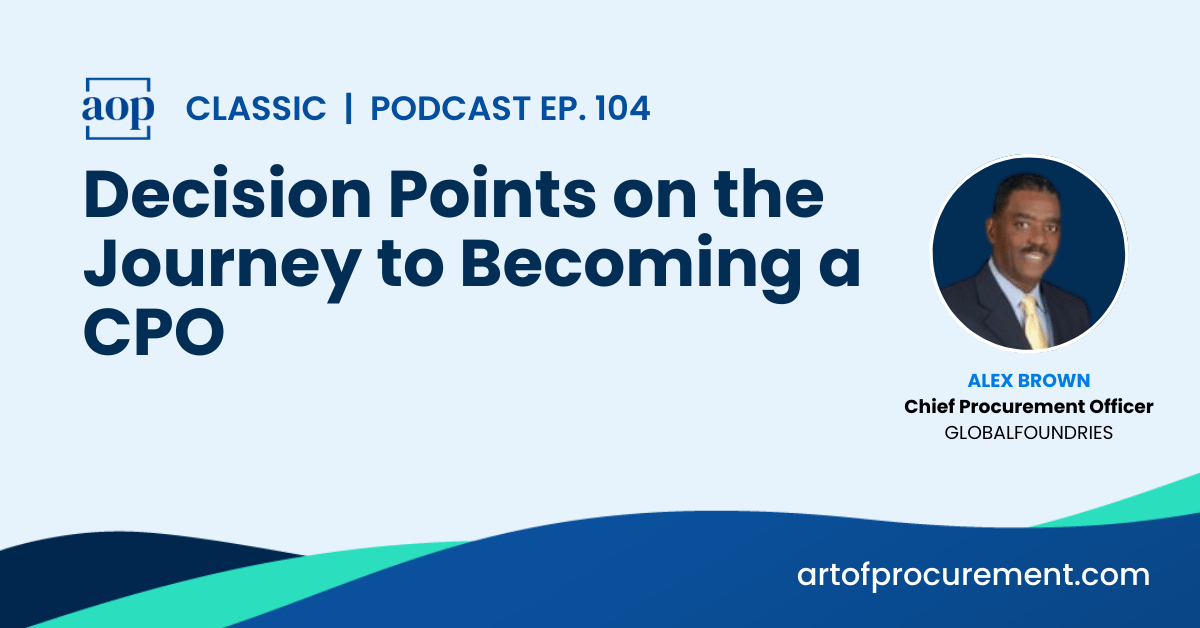 Decision Points on the Journey to Becoming a CPO w/ Alex Brown