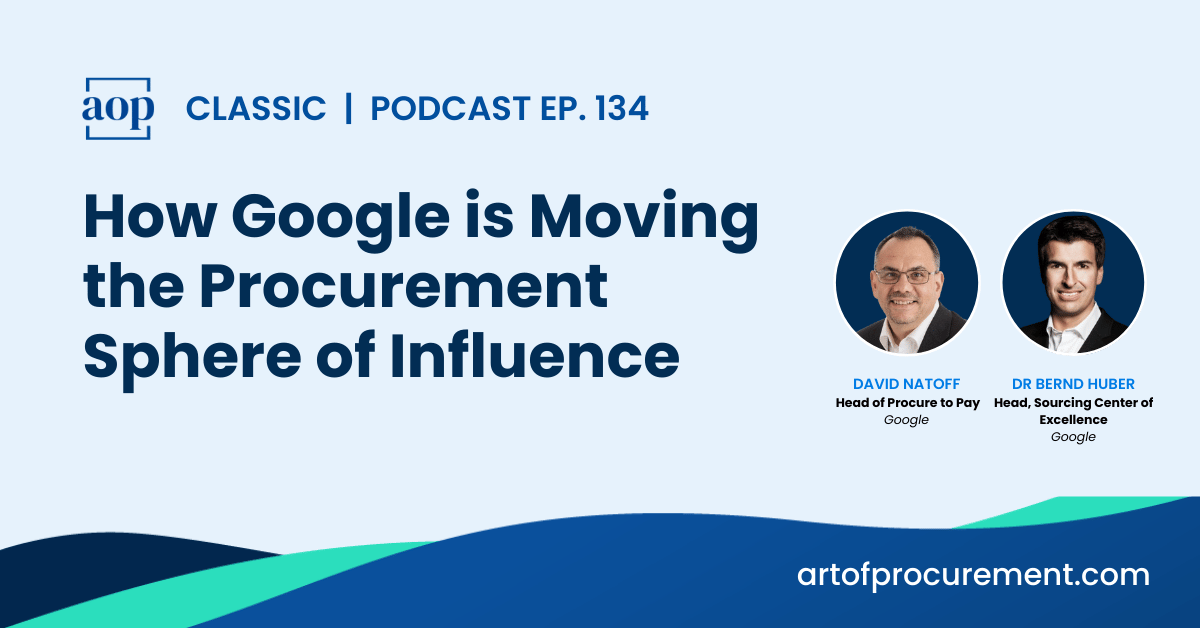 How Google is Moving the Procurement Sphere of Influence