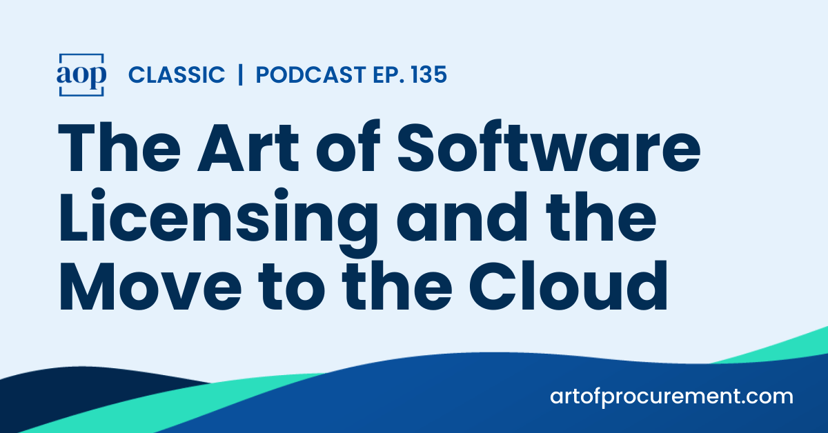 The Art of Software Licensing and the Move to the Cloud