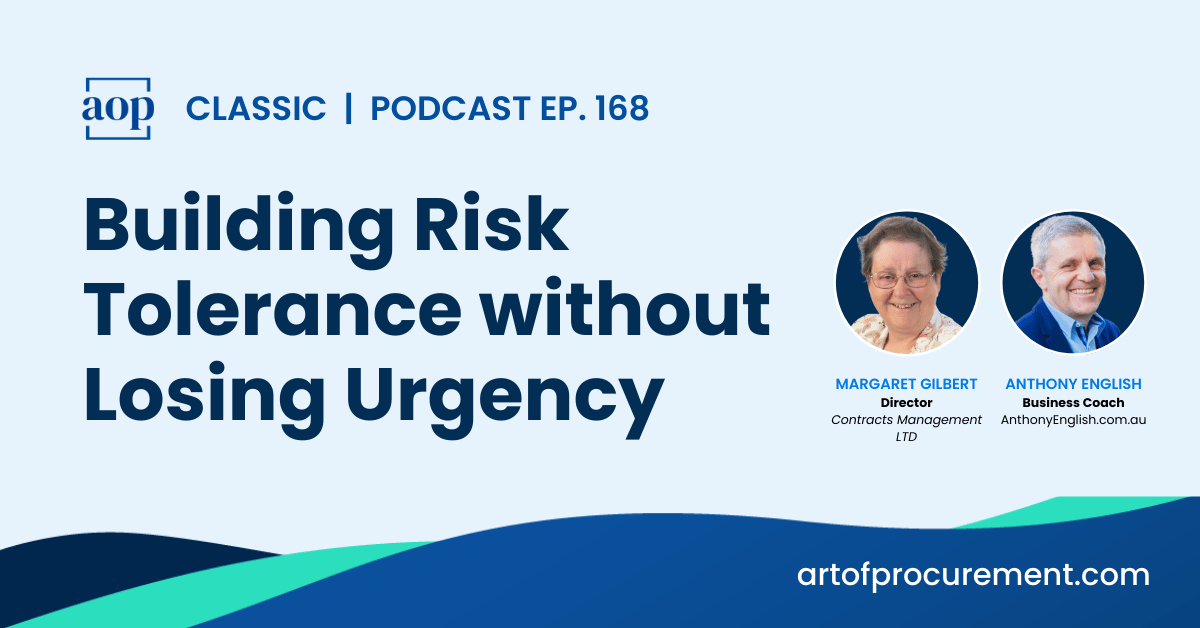 Building Risk Tolerance without Losing Urgency