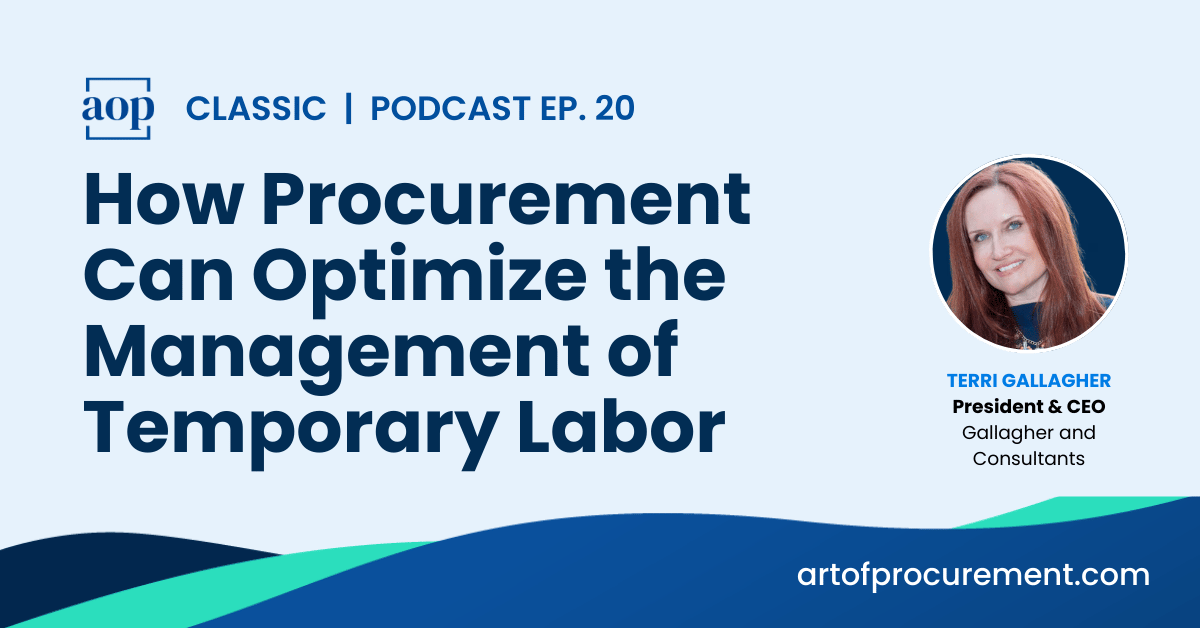 How Procurement Can Optimize the Management of Temporary Labor