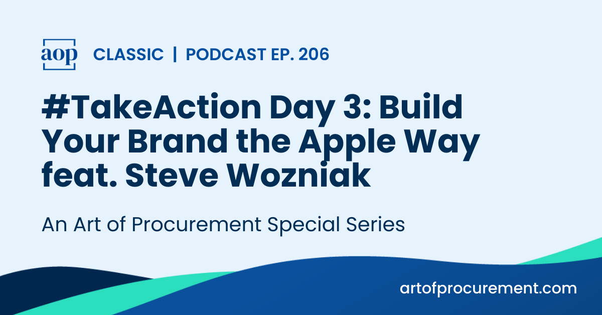 #TakeAction Day 3: Build Your Brand the Apple Way