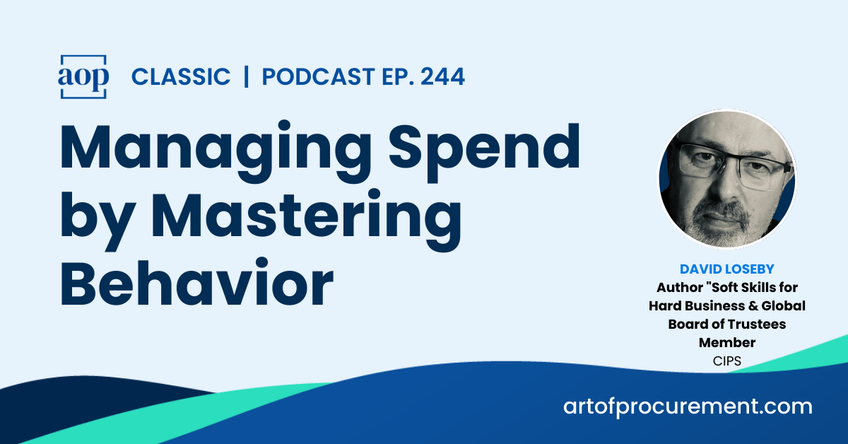 Managing Spend by Mastering Behavior