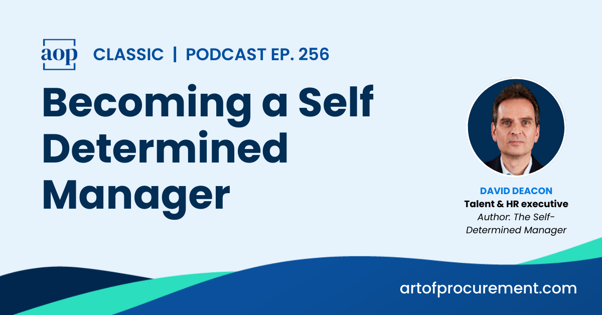 Becoming a Self Determined Manager