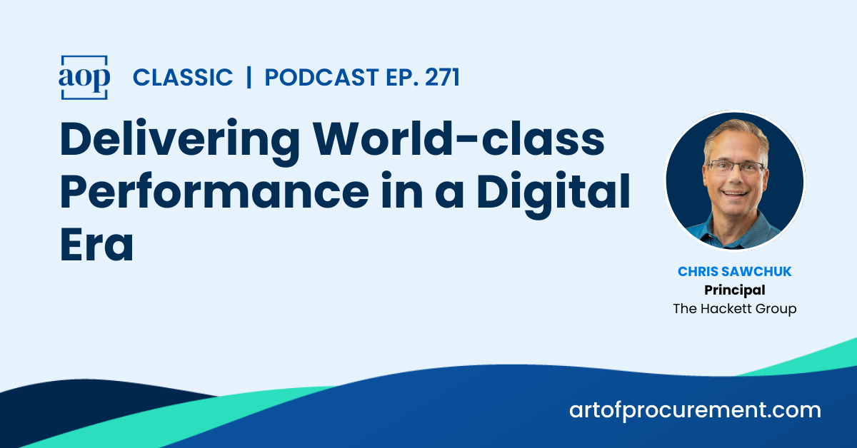 Delivering World-class Performance in a Digital Era