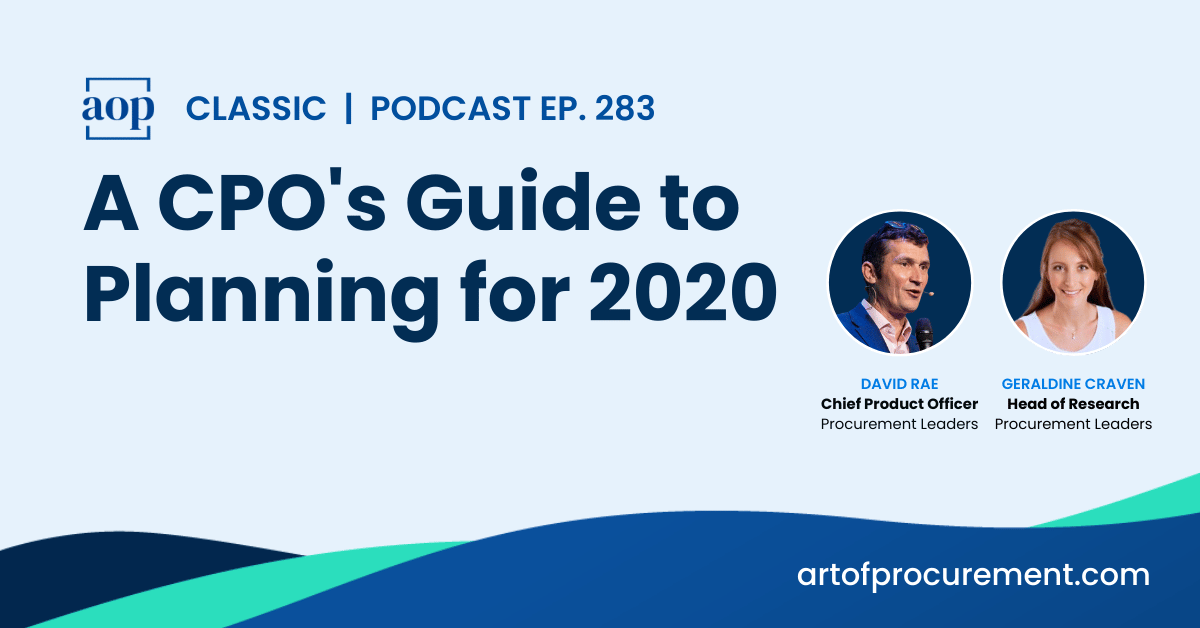 A CPO’s Guide to Planning for 2020