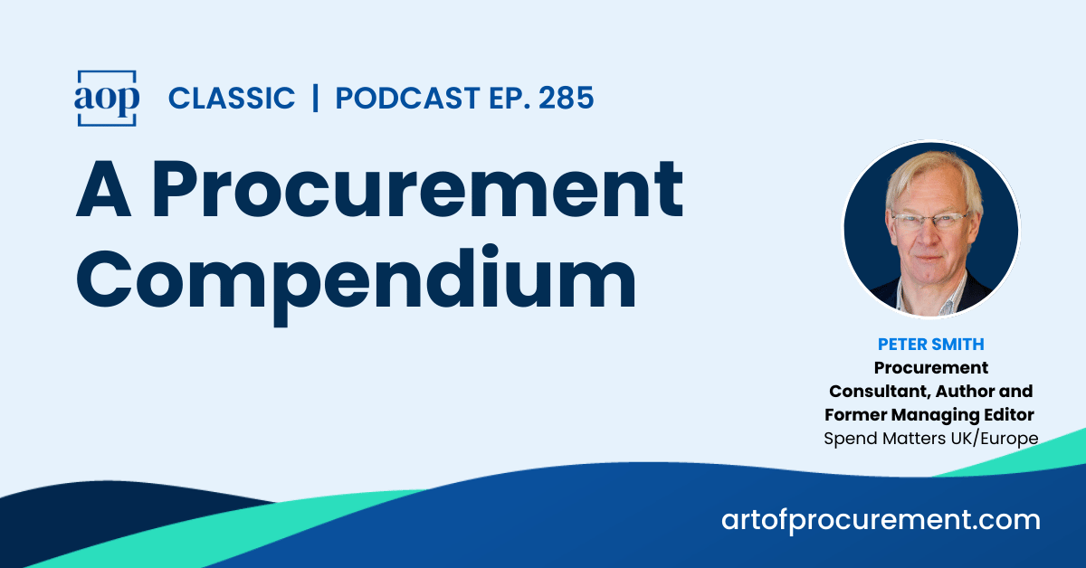 A Procurement Compendium w/ Peter Smith