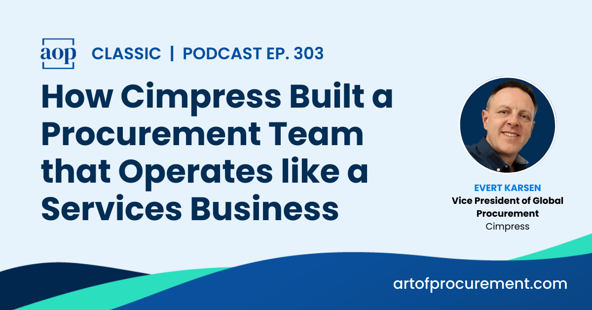 How Cimpress Built a Procurement Team that Operates like a Services Business