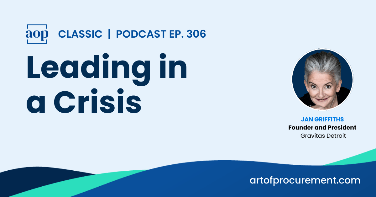 Leading in a Crisis w/ Jan Griffiths