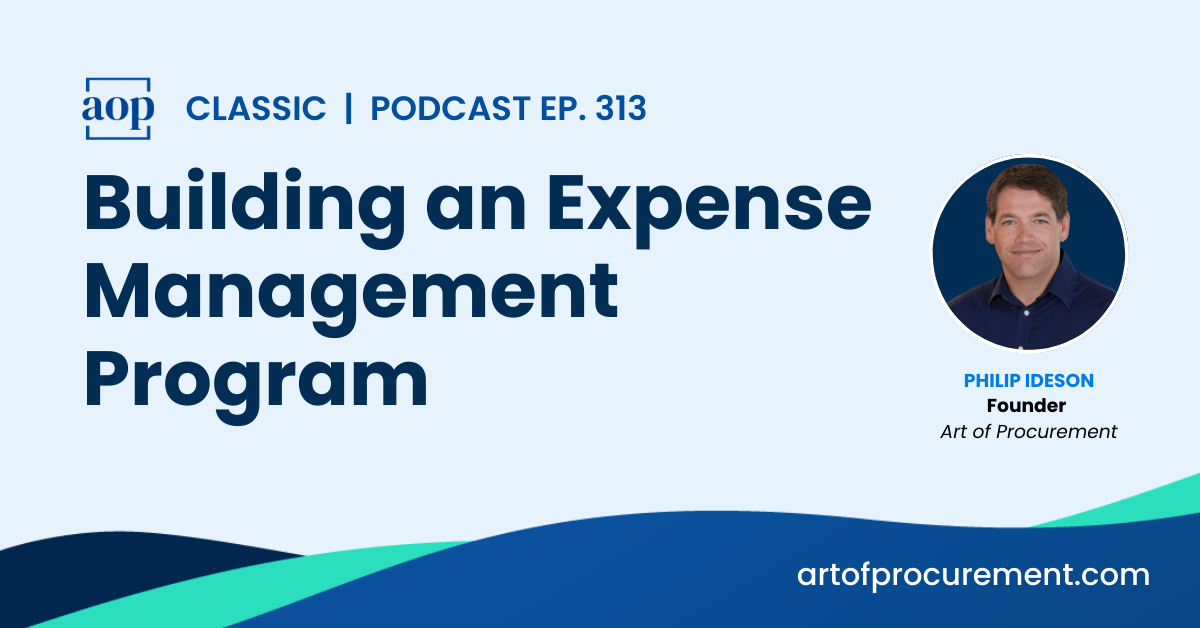 Building an Expense Management Program