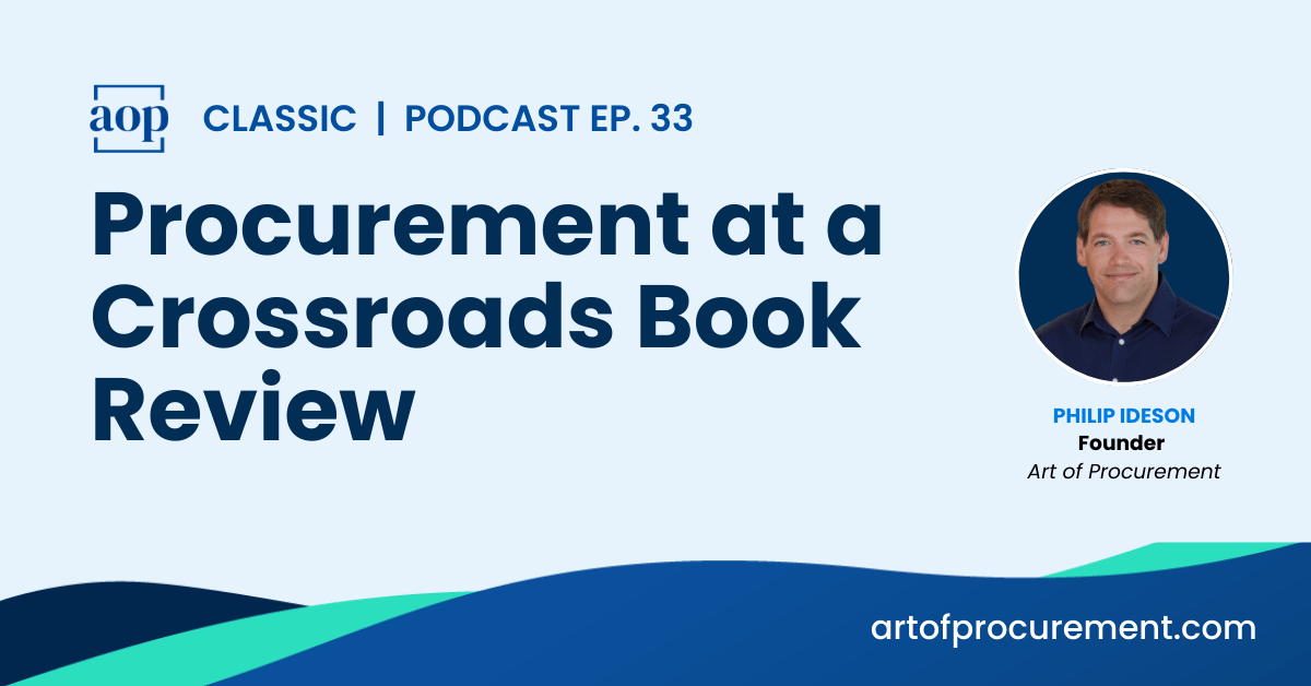 Procurement at a Crossroads Book Review