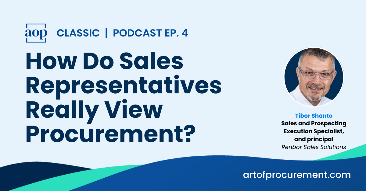 How Do Sales Representatives Really View Procurement?