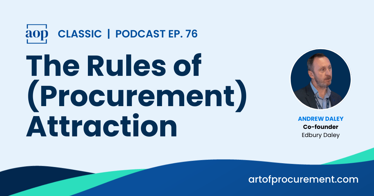 The Rules of (Procurement) Attraction