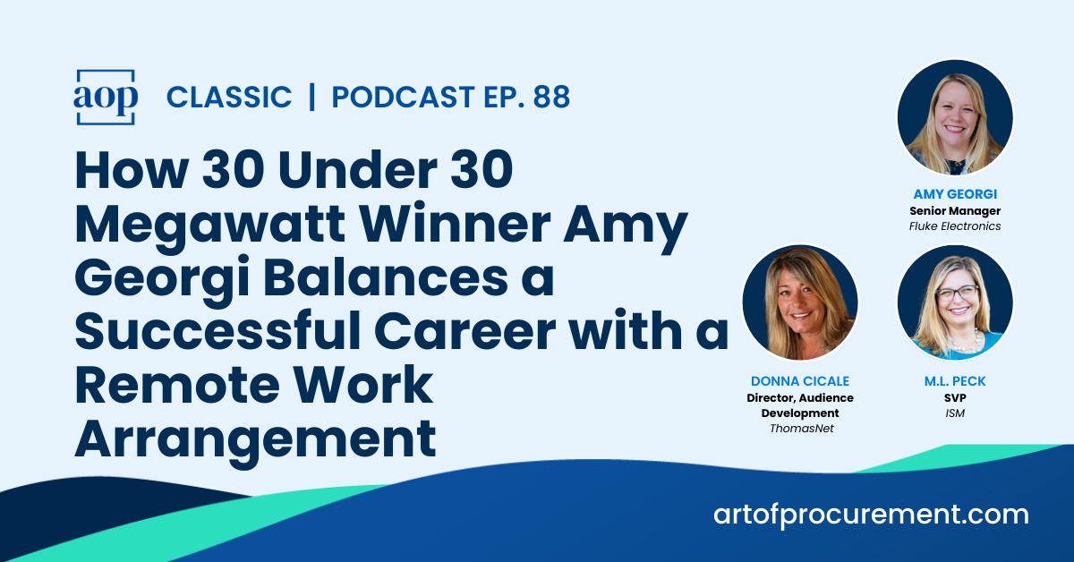 How 30 Under 30 Megawatt Winner Amy Georgi Balances a Successful Career with a Remote Work Arrangement