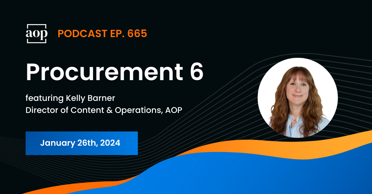 Procurement 6 – January 26th, 2024