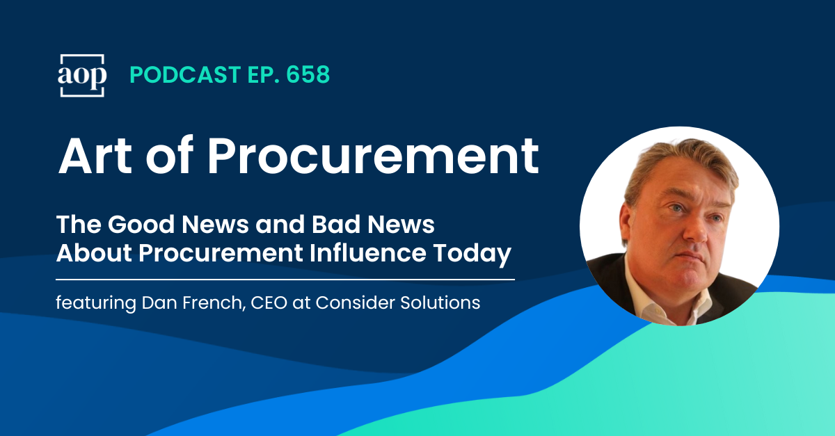 The Good News and Bad News About Procurement Influence Today