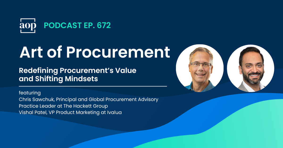 Redefining Procurement’s Value and Shifting Mindsets